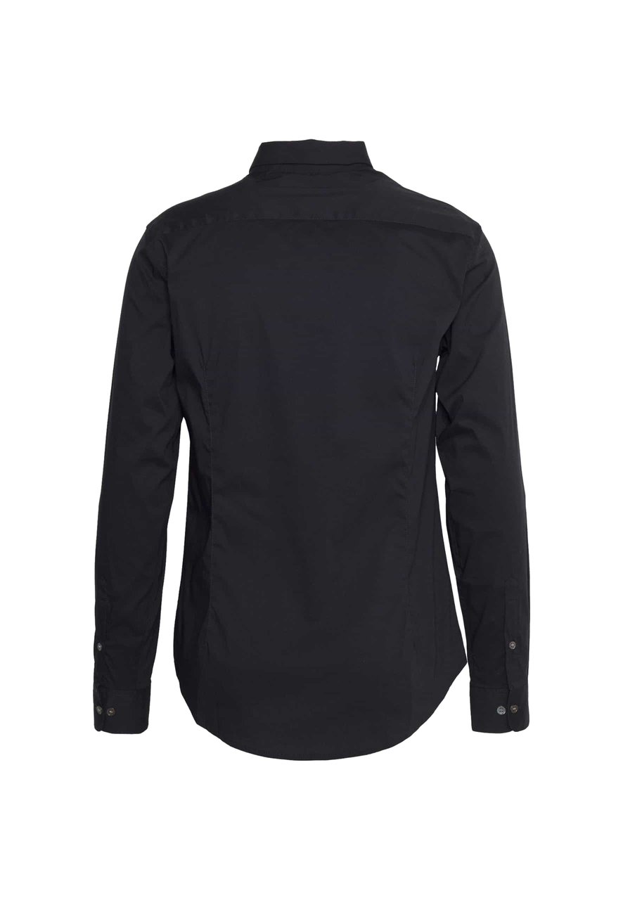 EA7 Emporio Armani Shirt Blue Scuro Zwart