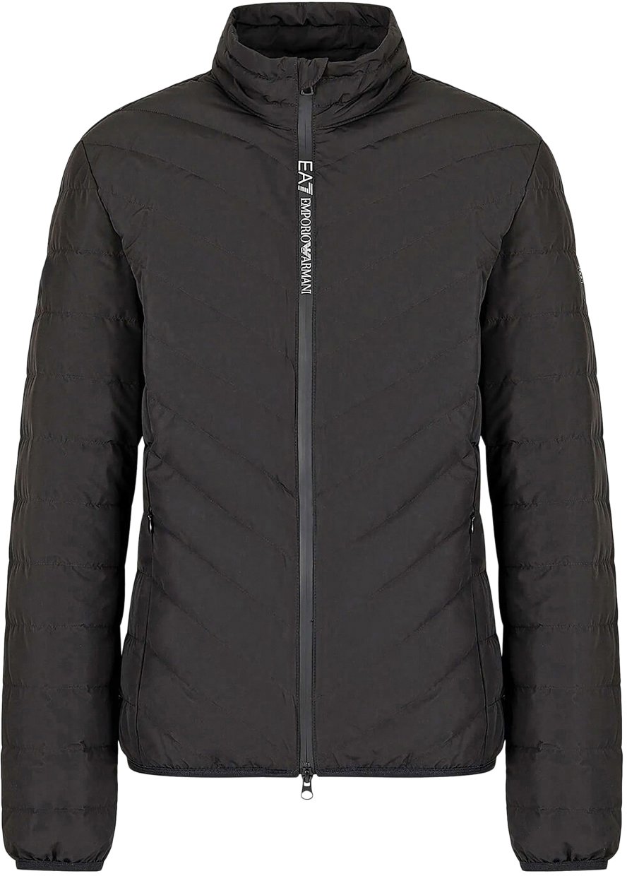 EA7 Coats Black Zwart