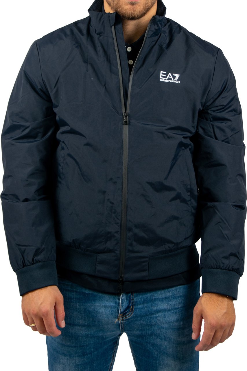 EA7 Bomber Jacket Blauw