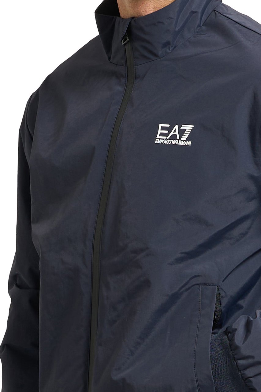 EA7 Coats Blu Armani Blauw