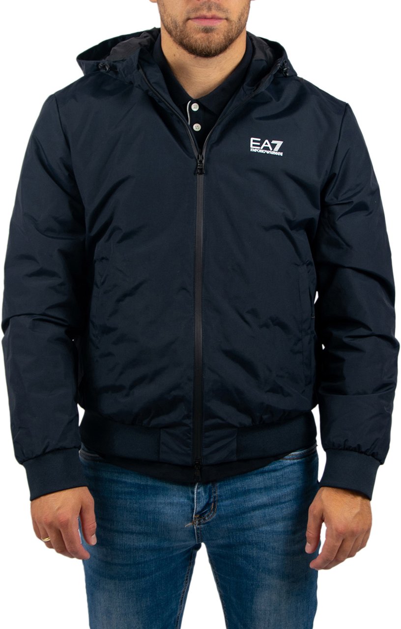 EA7 Bomber Jacket Blauw