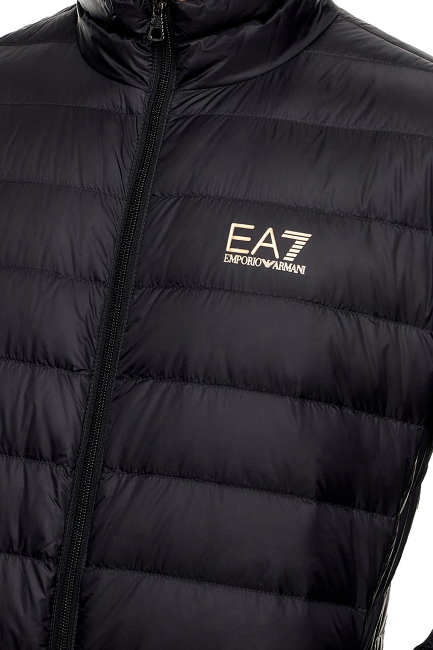EA7 Coats Black Zwart