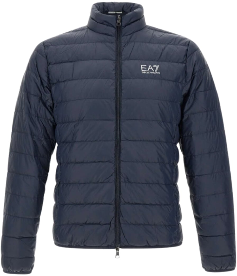 EA7 Coats Blu Armani Blauw