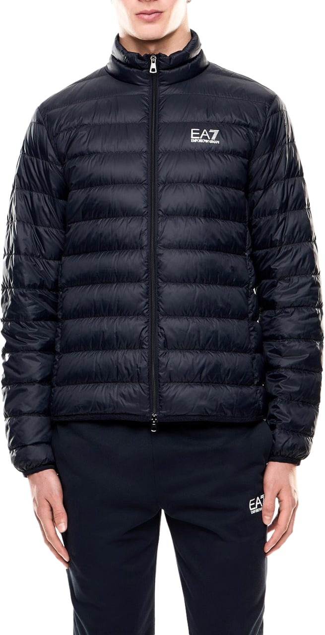 EA7 Coats Blue Blauw