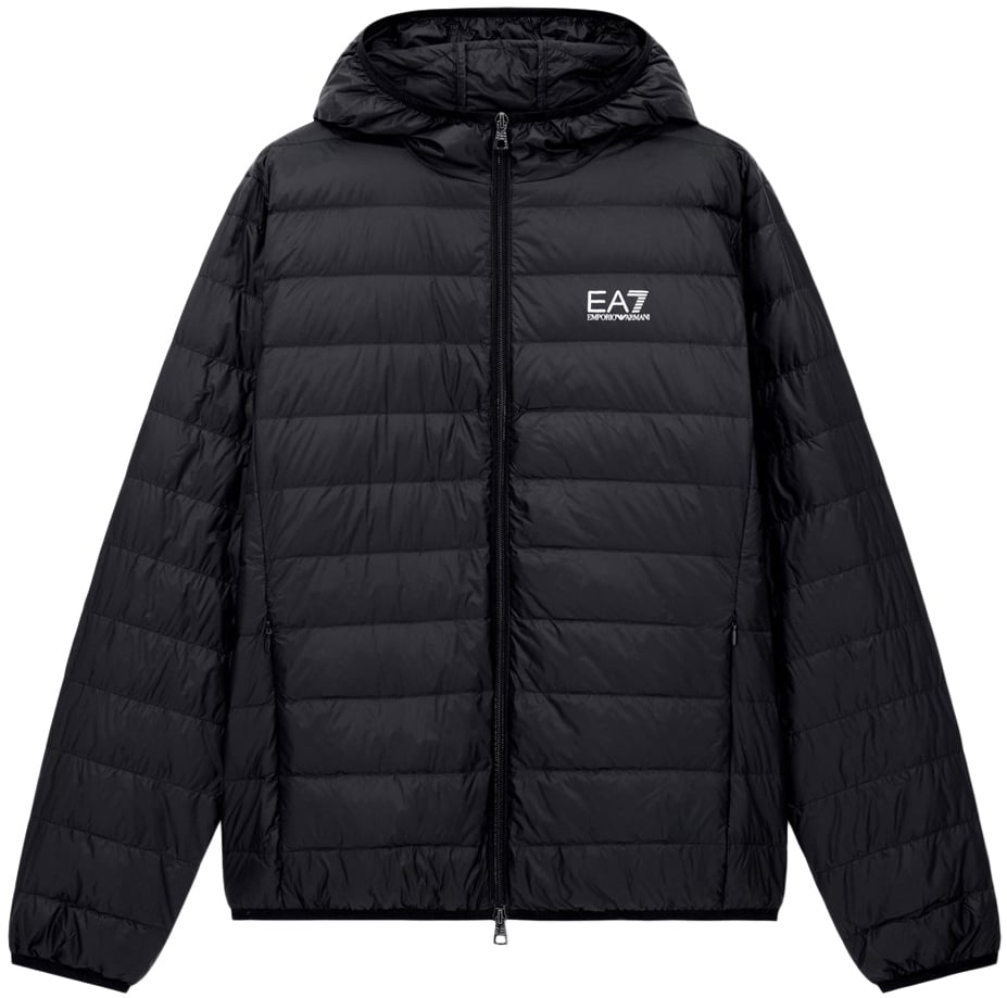 EA7 Coats Black Zwart