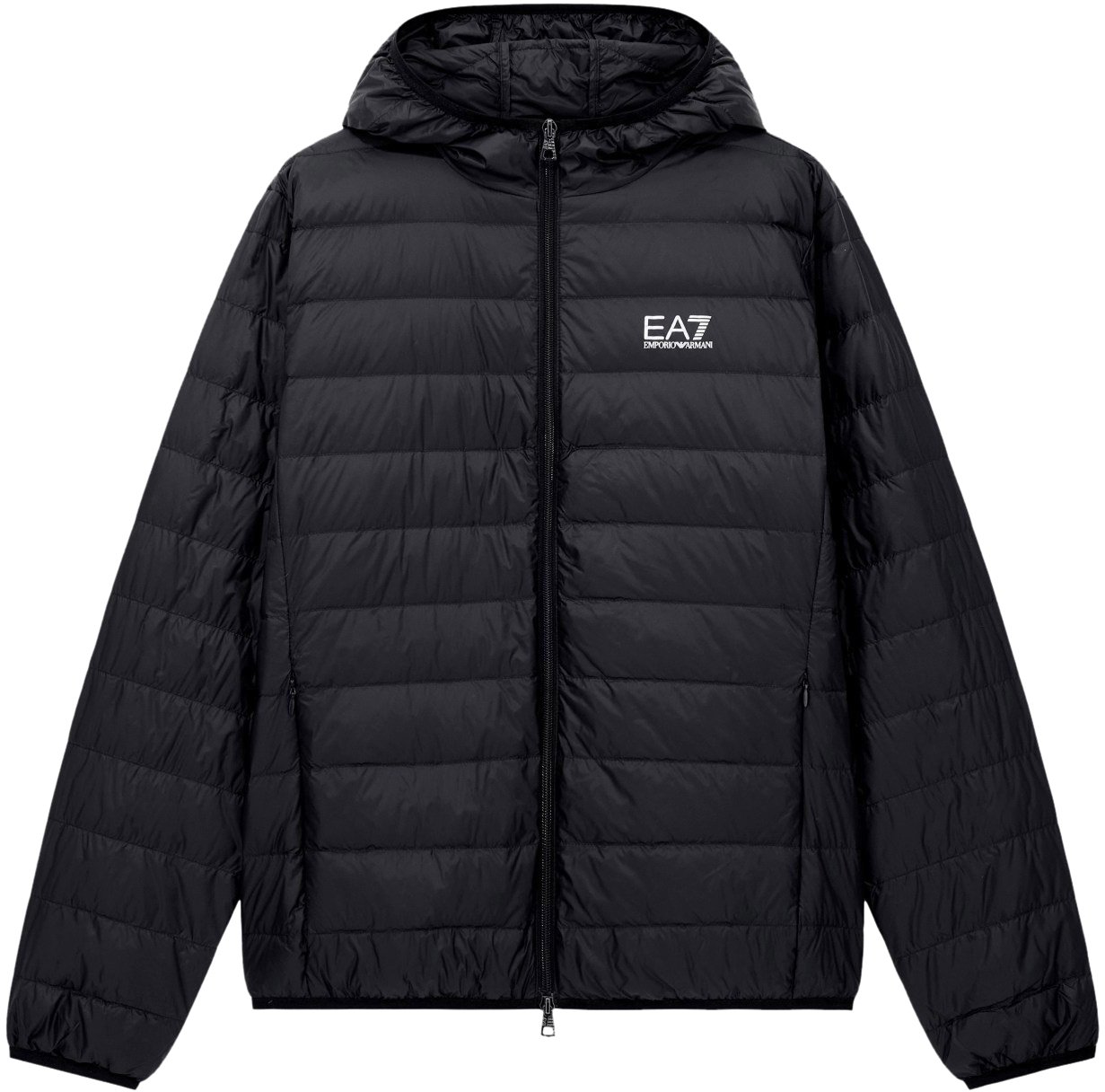 EA7 Coats Black Zwart