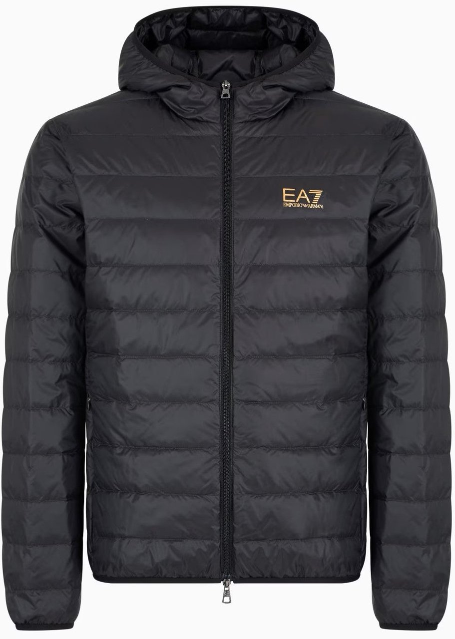 EA7 Down Jacket Ea7 By Emporio Armani Zwart