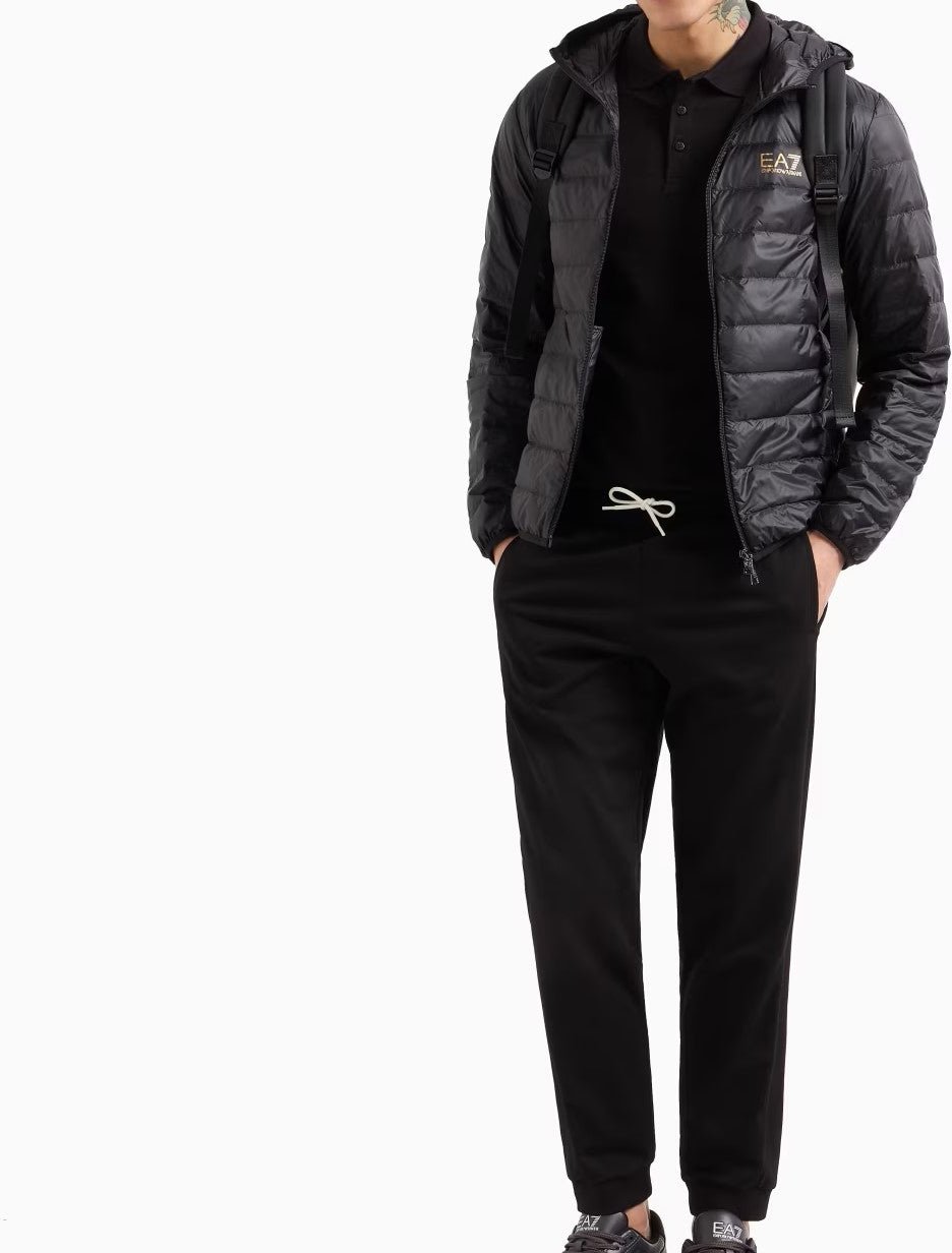 EA7 Down Jacket Ea7 By Emporio Armani Zwart