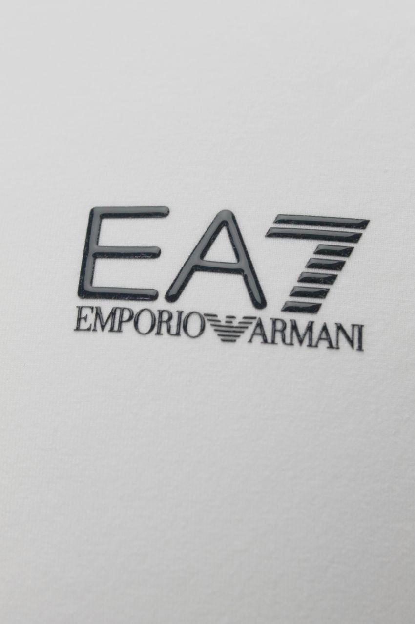EA7 Armani EA7 8NPF04-PJM5Z Man Jersey Polo Shirt White Wit