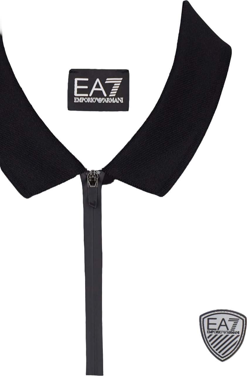 EA7 T-Shirts And Polos Black Zwart