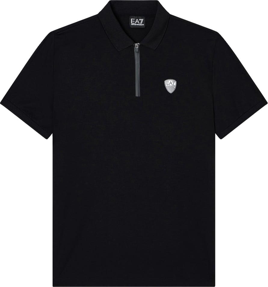 EA7 T-Shirts And Polos Black Zwart