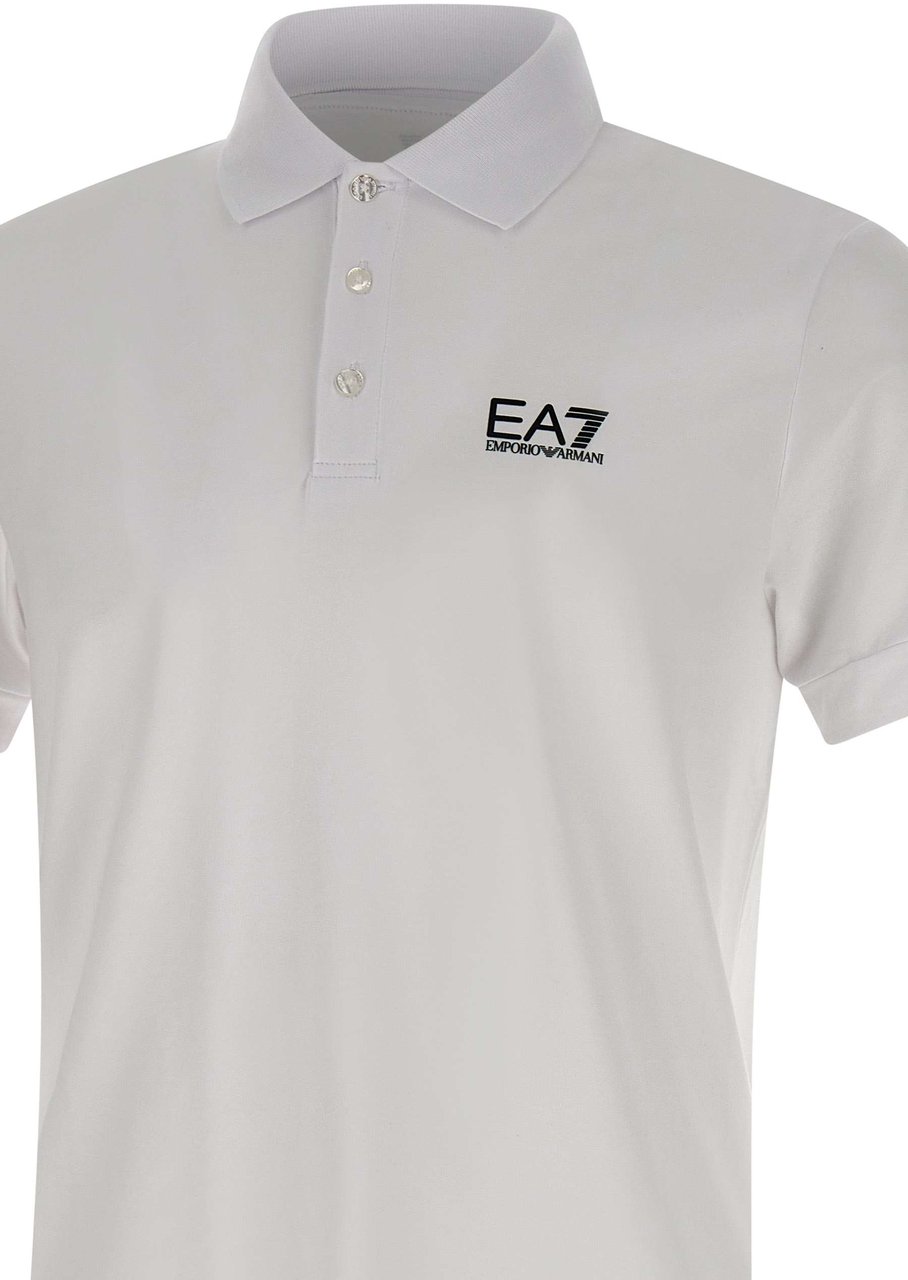 EA7 T-Shirts And Polos White Wit