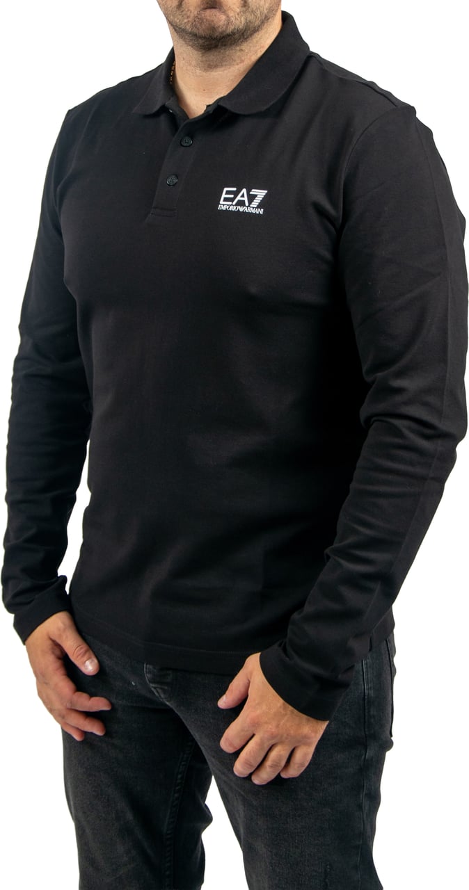 EA7 Polo Shirt Zwart
