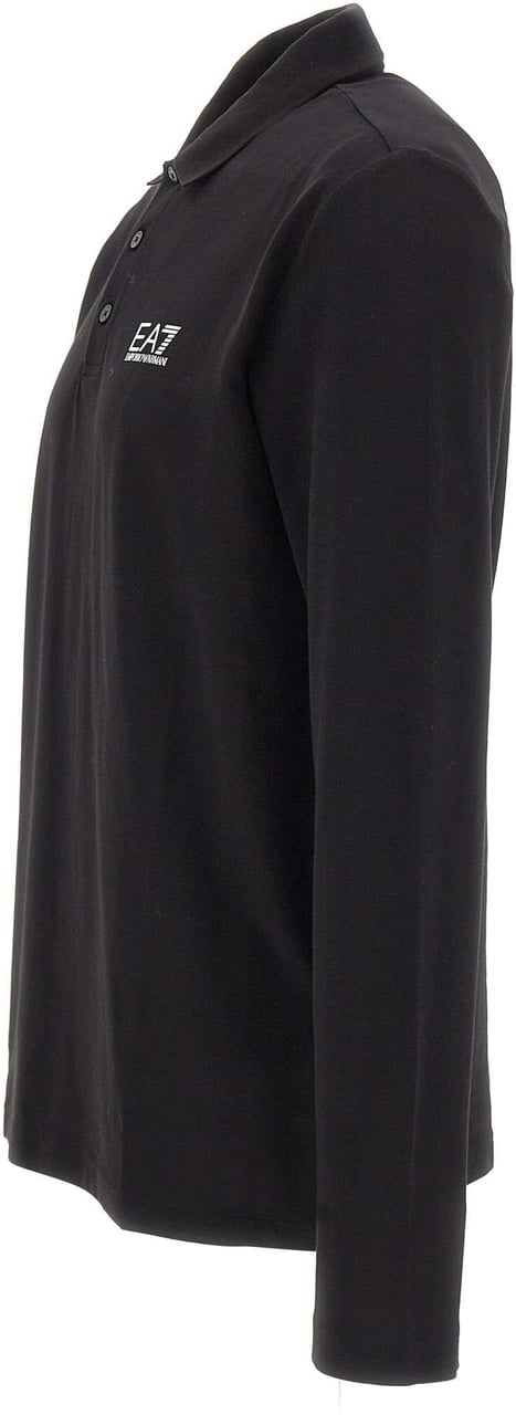 EA7 T-Shirts And Polos Black Zwart