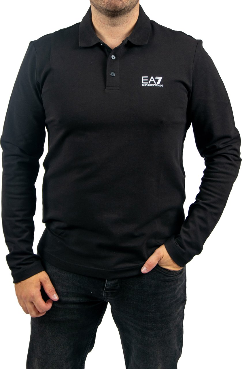 EA7 Polo Shirt Zwart