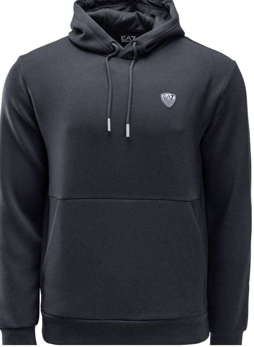EA7 Emporio Armani Hoodie Black Zwart