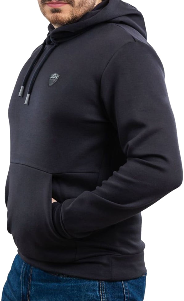 EA7 Emporio Armani Hoodie Black Zwart