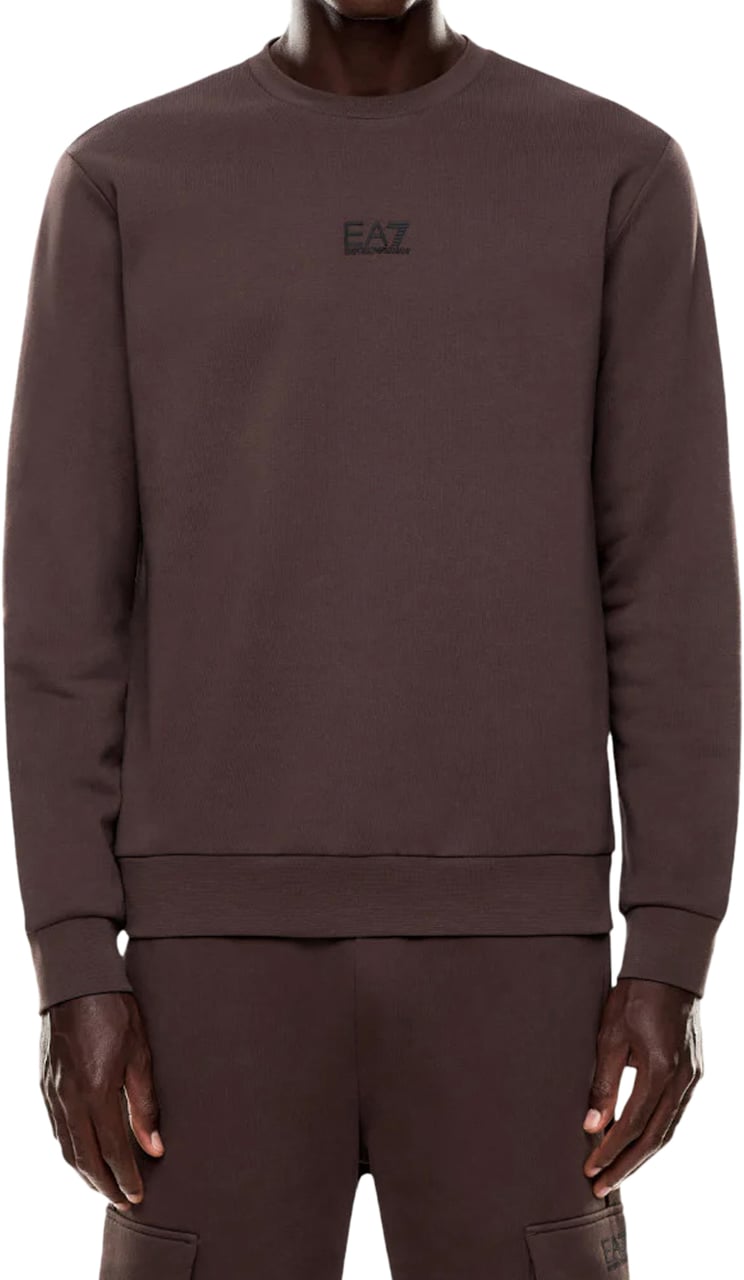 EA7 Sweaters Cioccolato Bruin