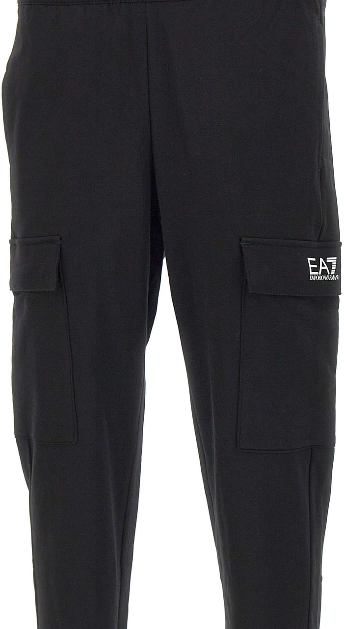 EA7 Trousers Black Zwart