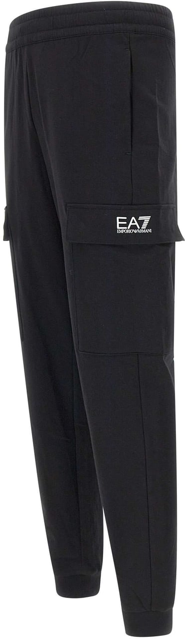 EA7 Trousers Black Zwart