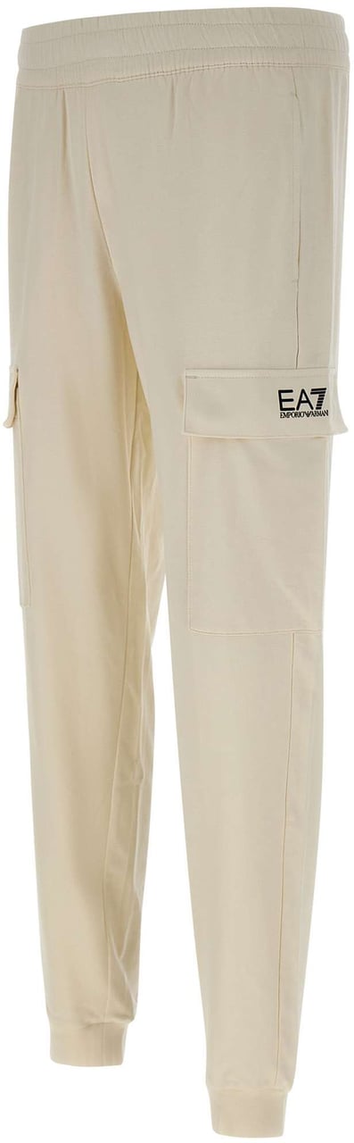 EA7 Trousers White Wit