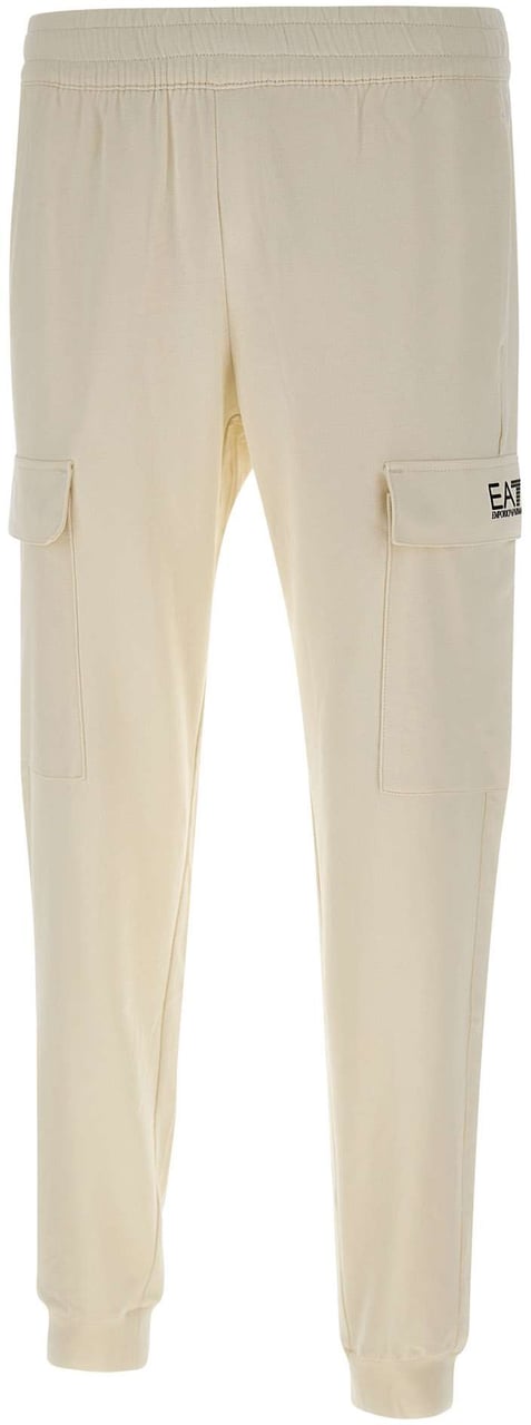 EA7 Trousers White Wit