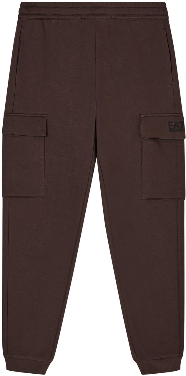 EA7 Trousers Cioccolato Bruin