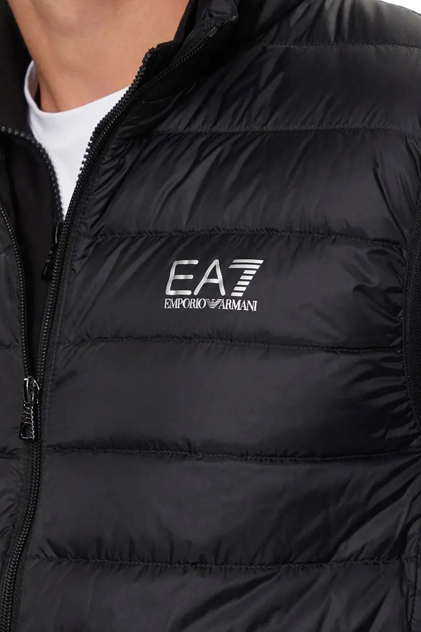 EA7 Coats Black Zwart