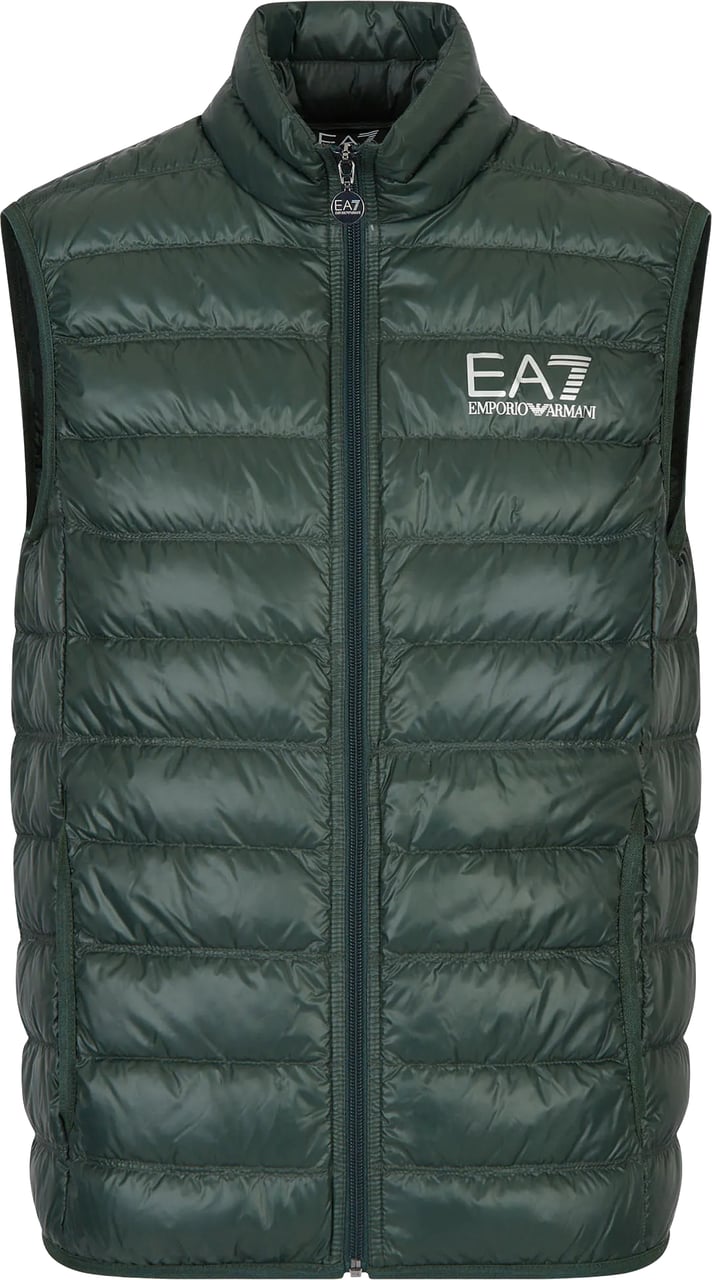 EA7 Coats Cilantro Green Donkergroen
