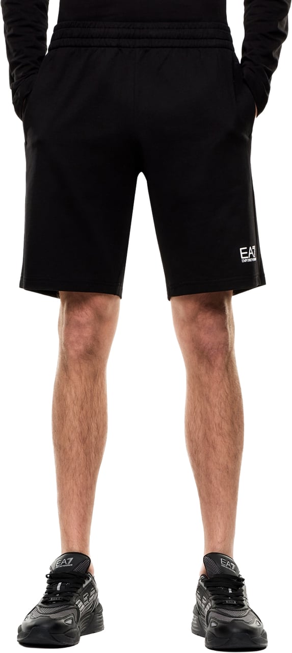 EA7 Shorts Black Zwart