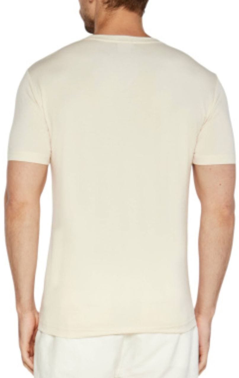 EA7 Armani EA7 Heren T-Shirt Jersey Zand Beige