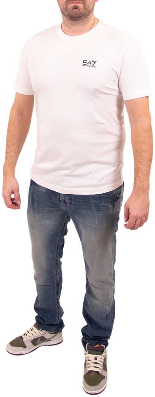 EA7 Small Logo Tee Beige