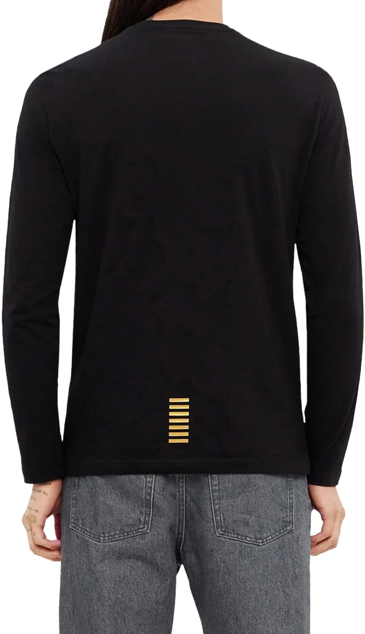 EA7 T-Shirts And Polos Black Zwart