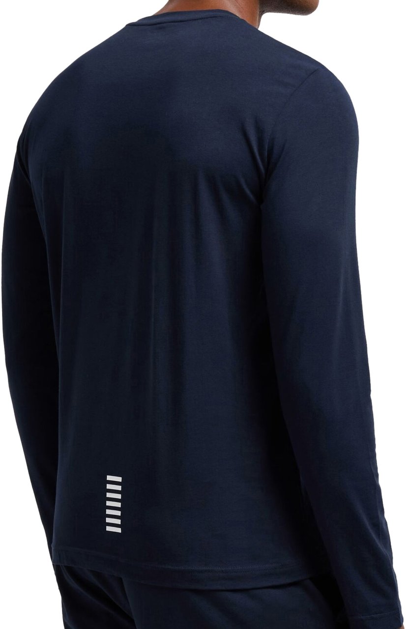 EA7 T-Shirts And Polos Blu Armani Blauw