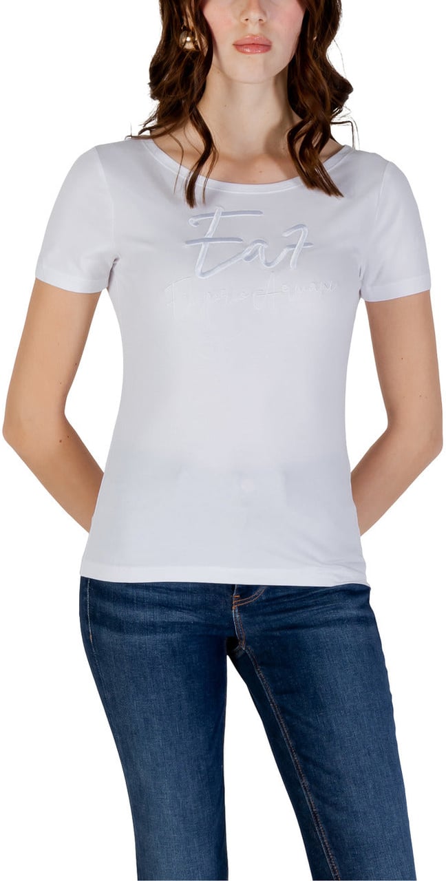 Ea7 Women T-Shirt Zwart