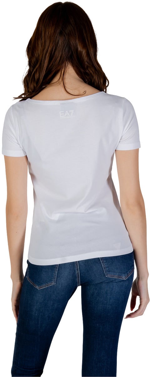 Ea7 Women T-Shirt Zwart