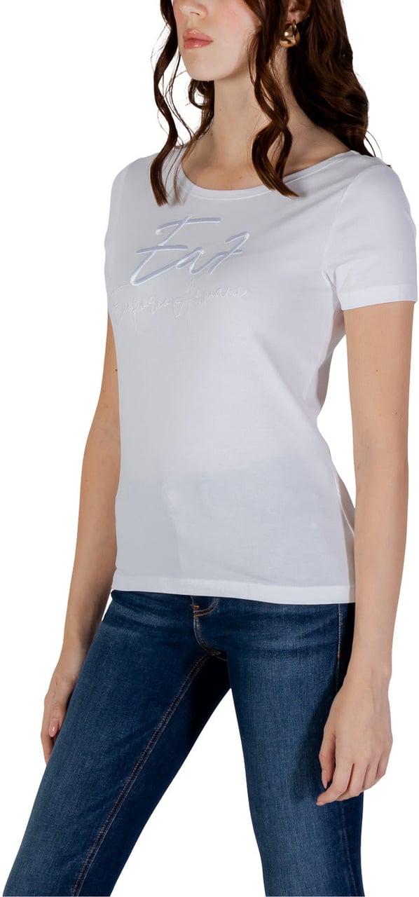 Ea7 Women T-Shirt Zwart