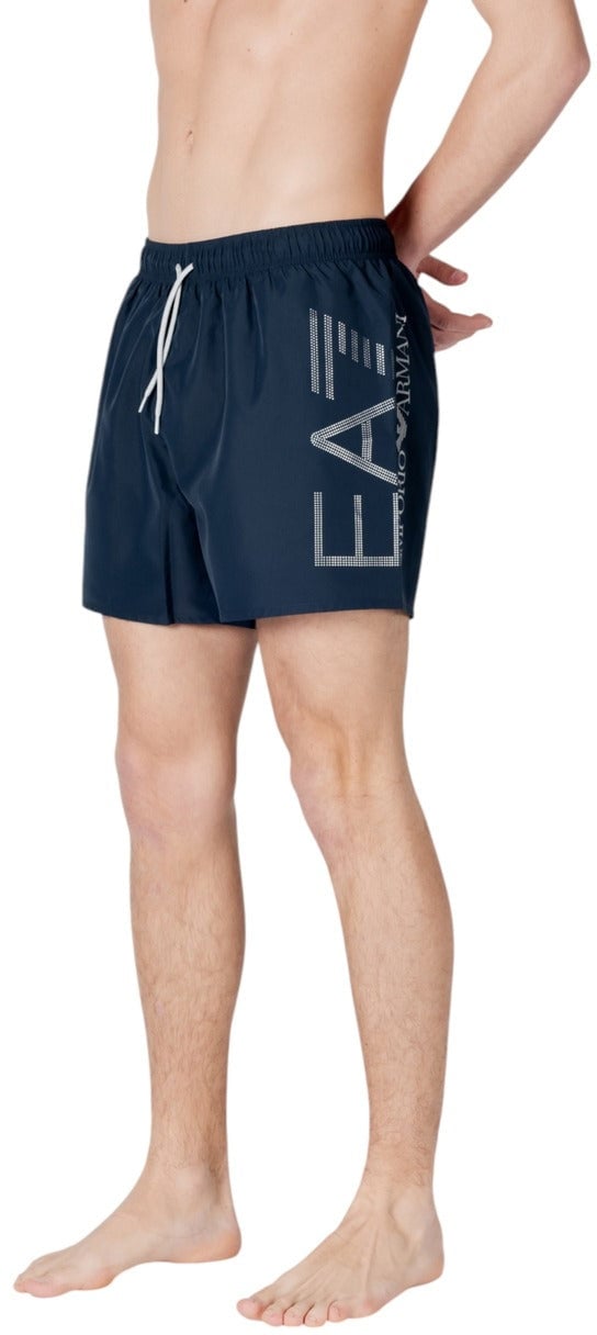 Ea7 Men Swimwear Blauw