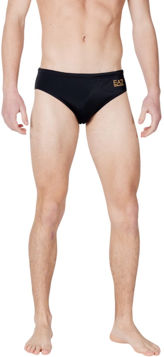 Ea7 Men Swimwear Zwart