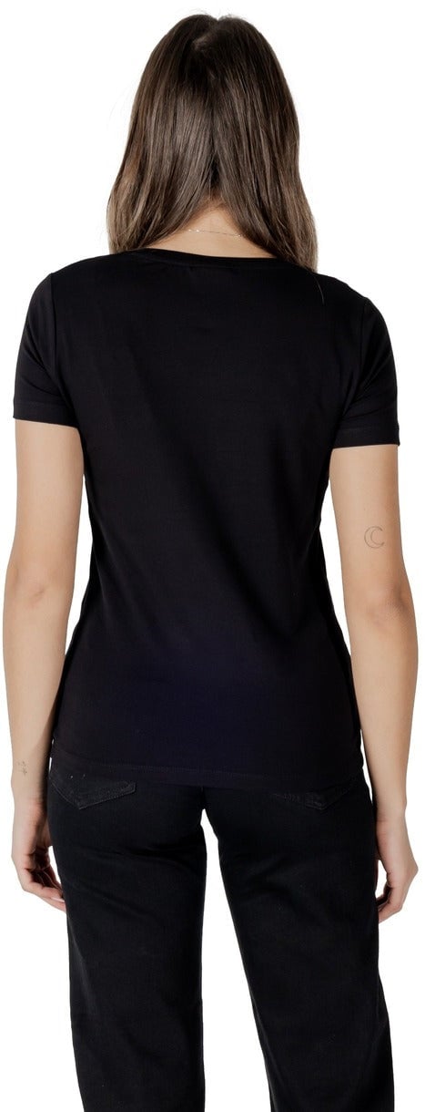 Ea7 Women T-Shirt Zwart