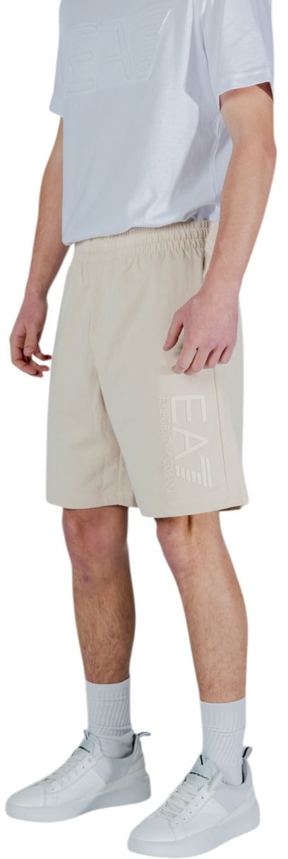 Ea7 Men Shorts Beige