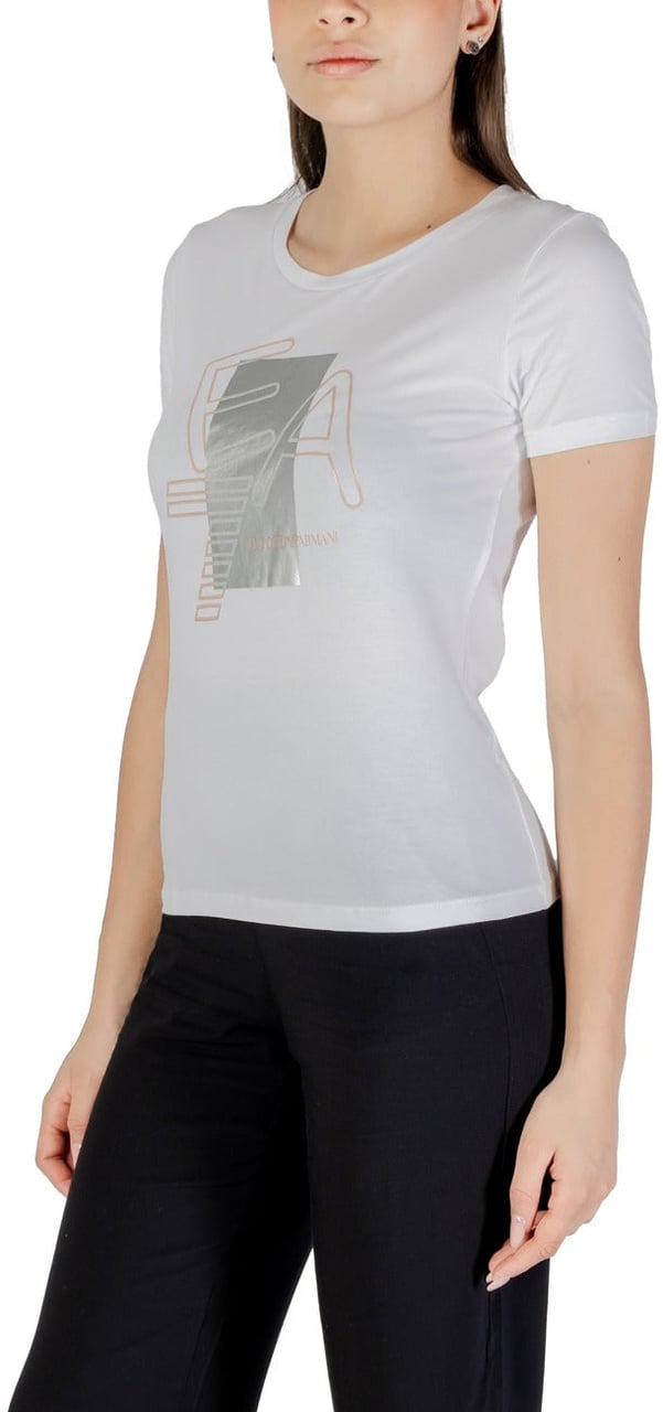 Ea7 Women T-Shirt Wit