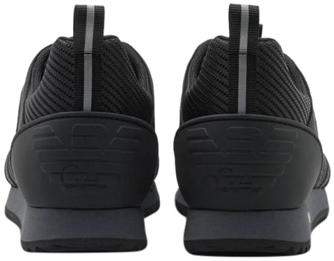 EA7 EA7 Emporio Armani Iron Gate Sneakers Black Grey Grijs