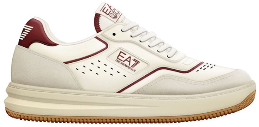 EA7 Sneakers Red Rood