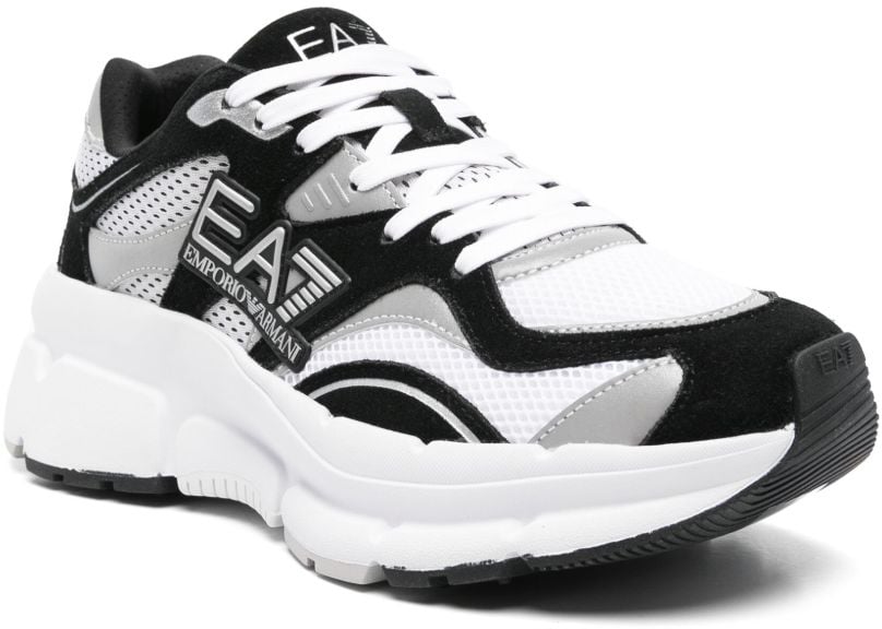 EA7 Sneakers Black Zwart