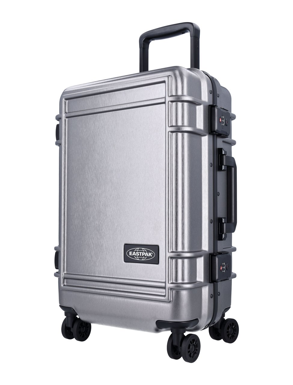 EASTPAK Resistr Hard Shell Metallic Suitcase Grijs