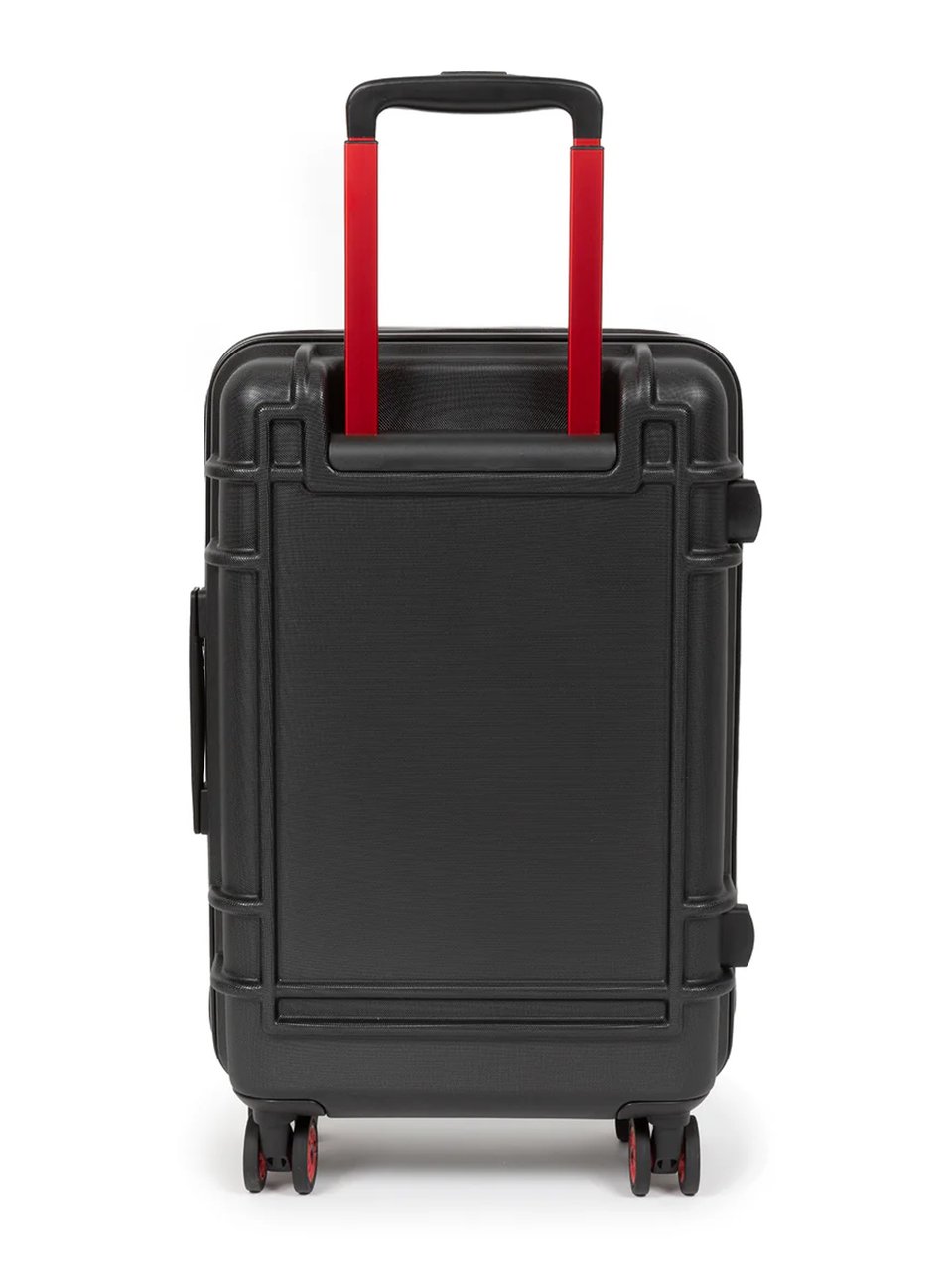 EASTPAK Sturdy Black Hard Shell Suitcase with Telescopic Handle Zwart