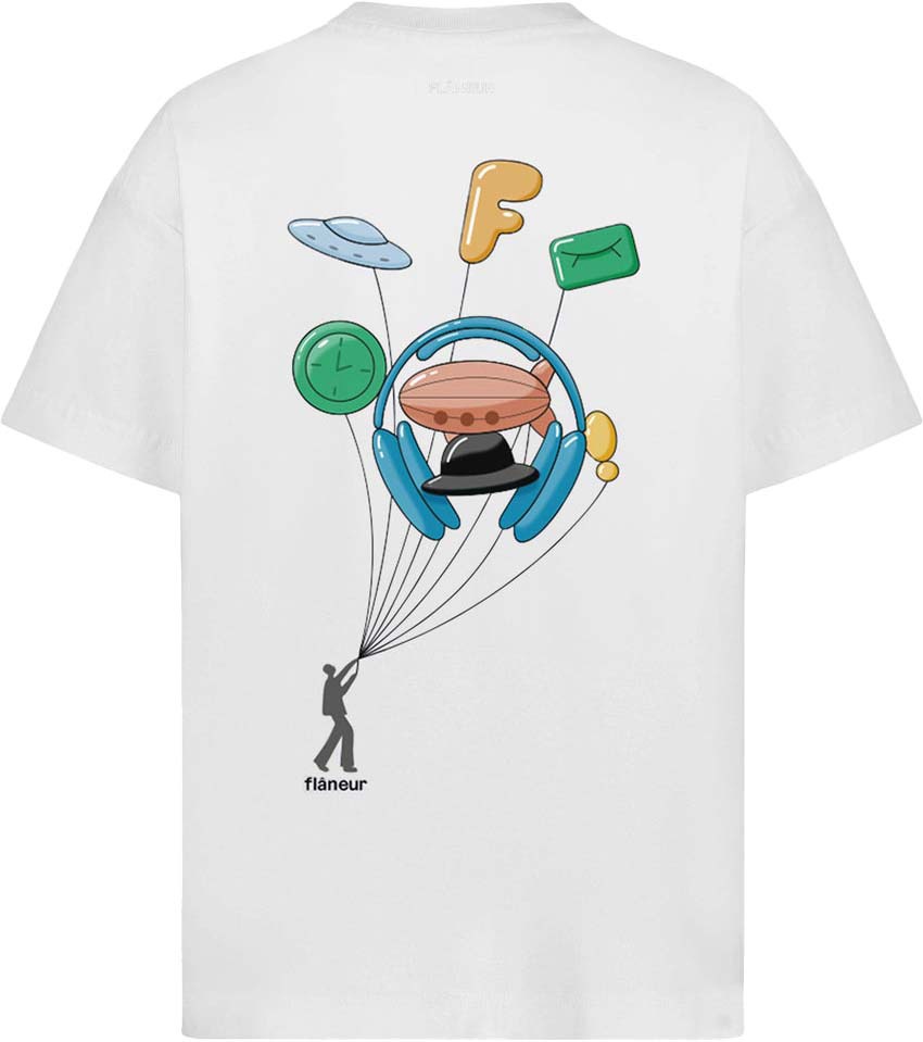 FLÂNEUR Inflatables T-Shirt | White Wit
