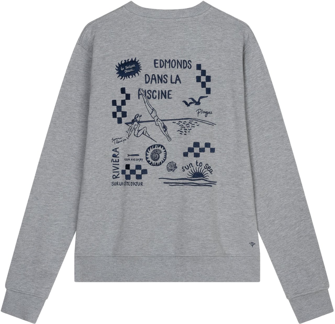 Edmonds Dans La Piscine Sweaters Grijs Dans La Piscine Grijs