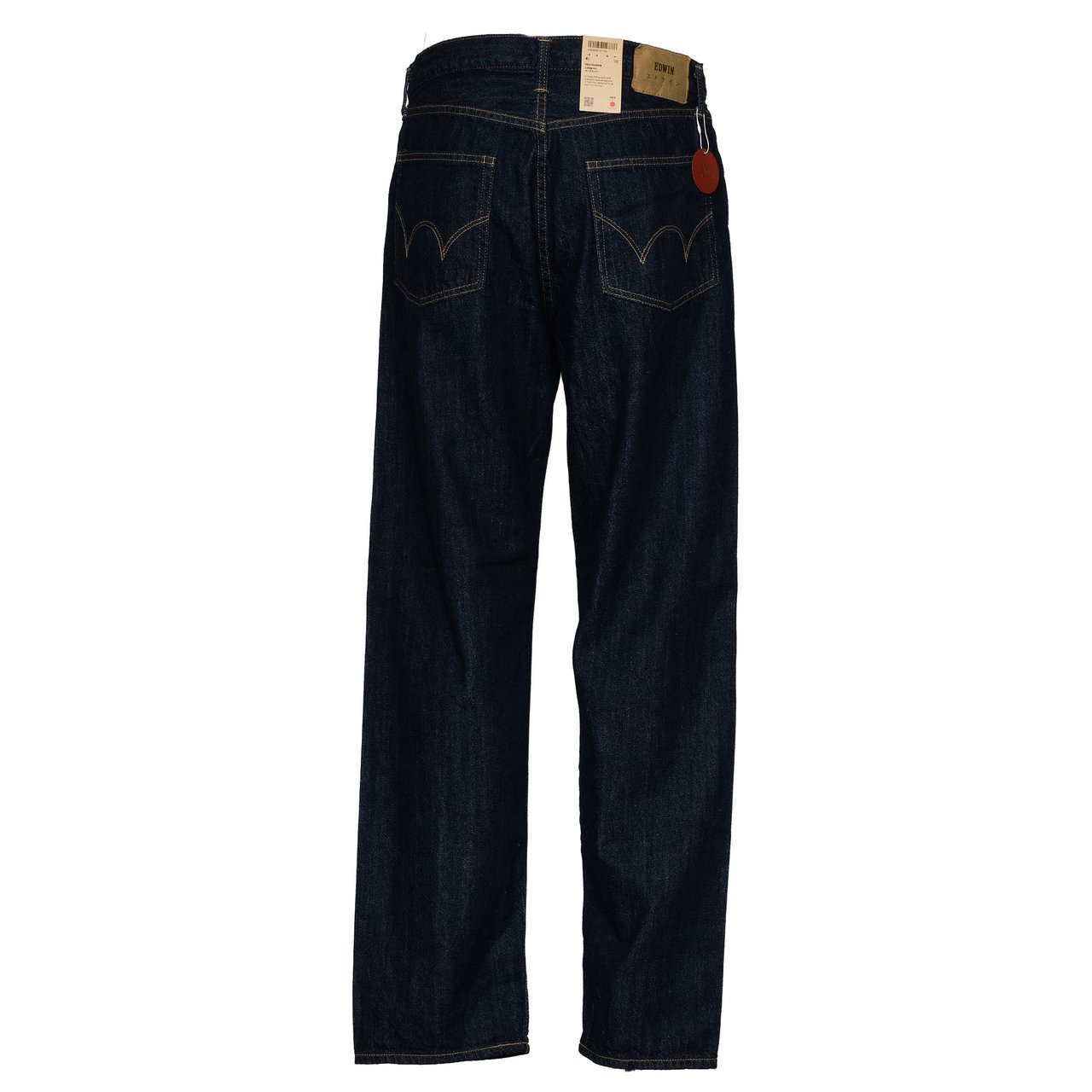 EDWIN Kaihara Indigo Loose Denim Jeans Zwart